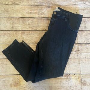 Isabel Maternity by Ingrid & Isabel Dark Wash Jeans with Zipper